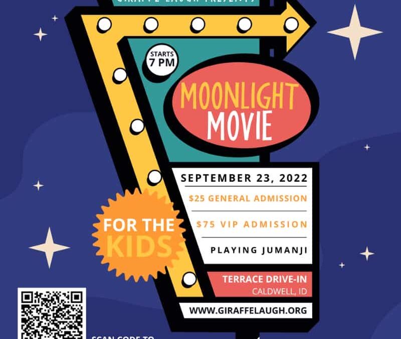 giraffe laugh movie night event